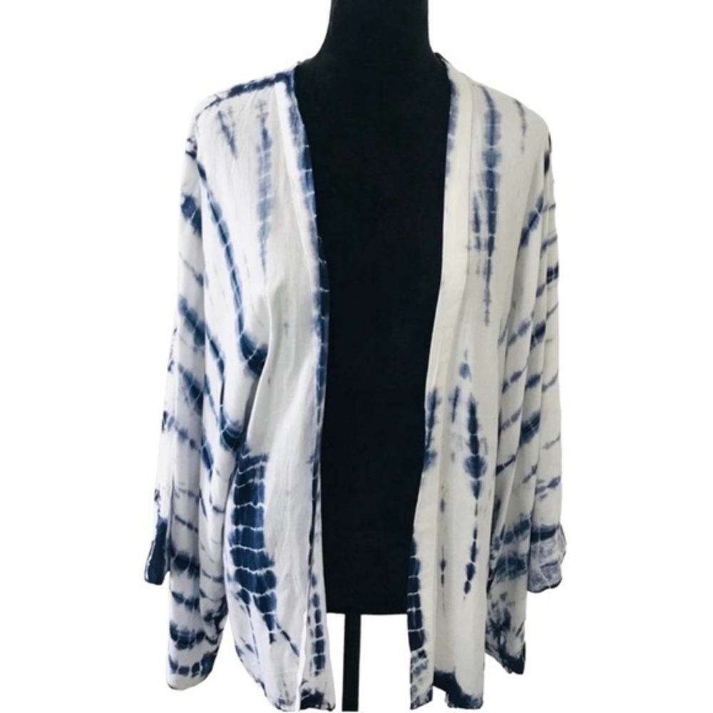 Sim & Sam Tie Dye Kimono Cardigan
